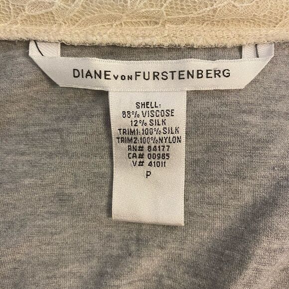 Diane Von Furstenberg long sleeve, S-M - Picture 3 of 7